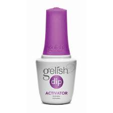 Gelish Dip Essentials Prep, Base, Activator, Top, Brush Restorer 0.5oz (15ml)