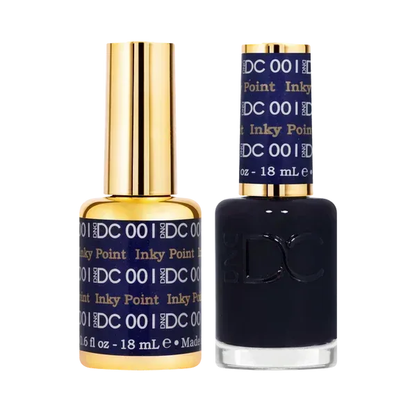 DC Duo Matching Color - #001 Inky Point - TTT Nails Supply