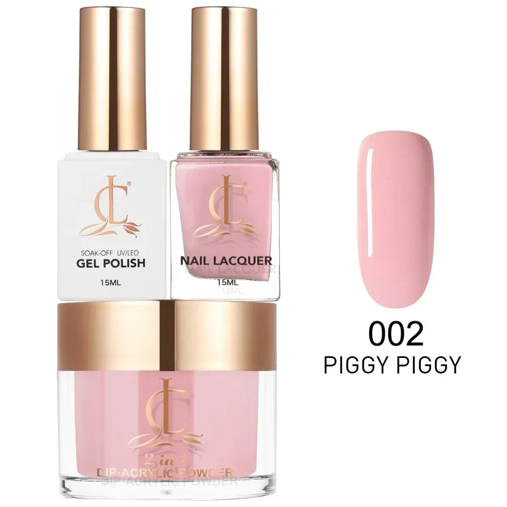 Cllam Matching 3in1 - CL002 PIGGY PIGGY - TTT Nails Supply