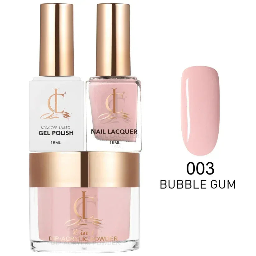 Cllam Matching 3in1 - CL003 BUBBLE GUM - TTT Nails Supply