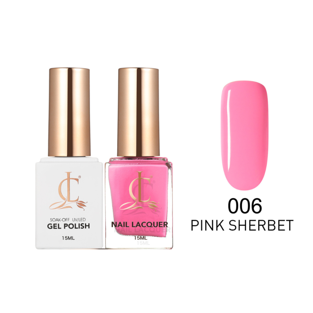 Cllam Duo Gel Lacquer - CL006 PINK SHERBET