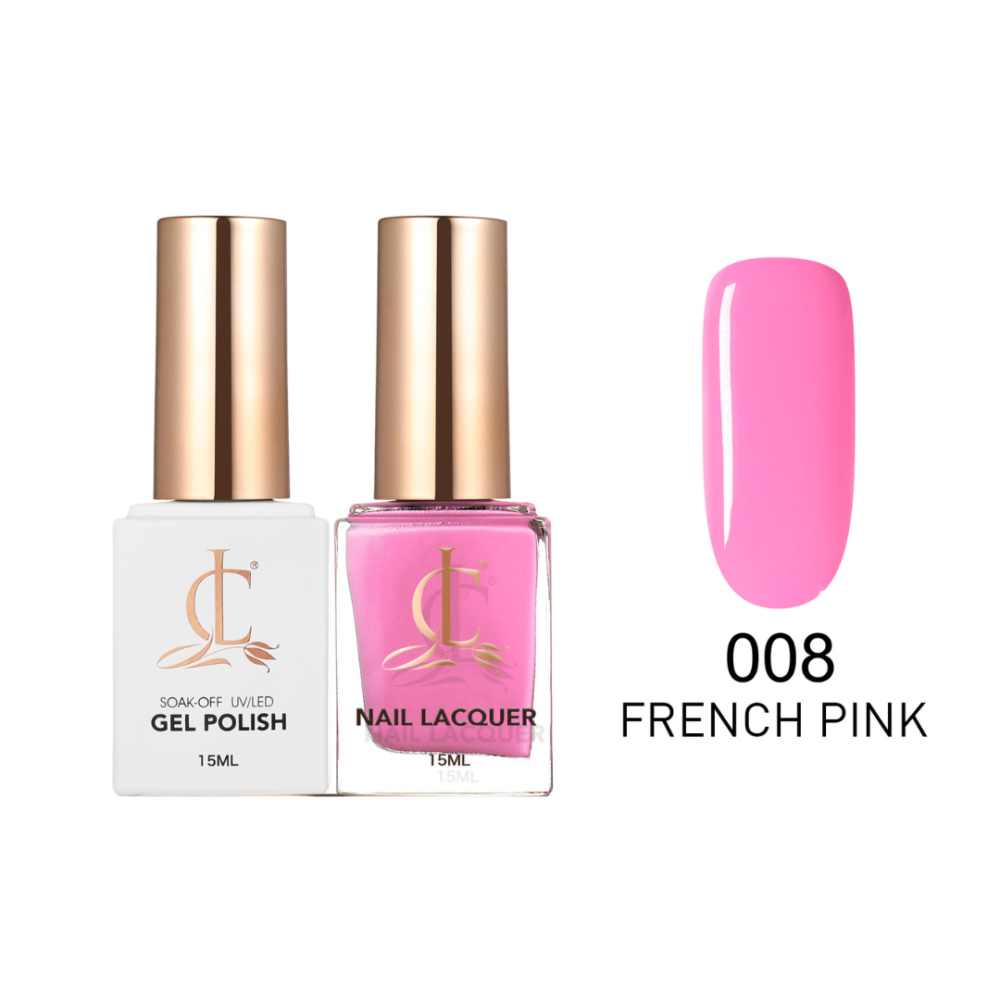 Cllam Duo Gel Lacquer - CL008 FRENCH PINK
