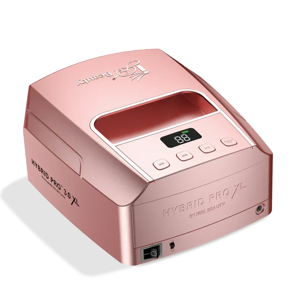 Igel Hybrid Pro 3.0 XL Wireless Rechargeable UV/LED Lamp - ROSE PINK - TTT Nails Supply