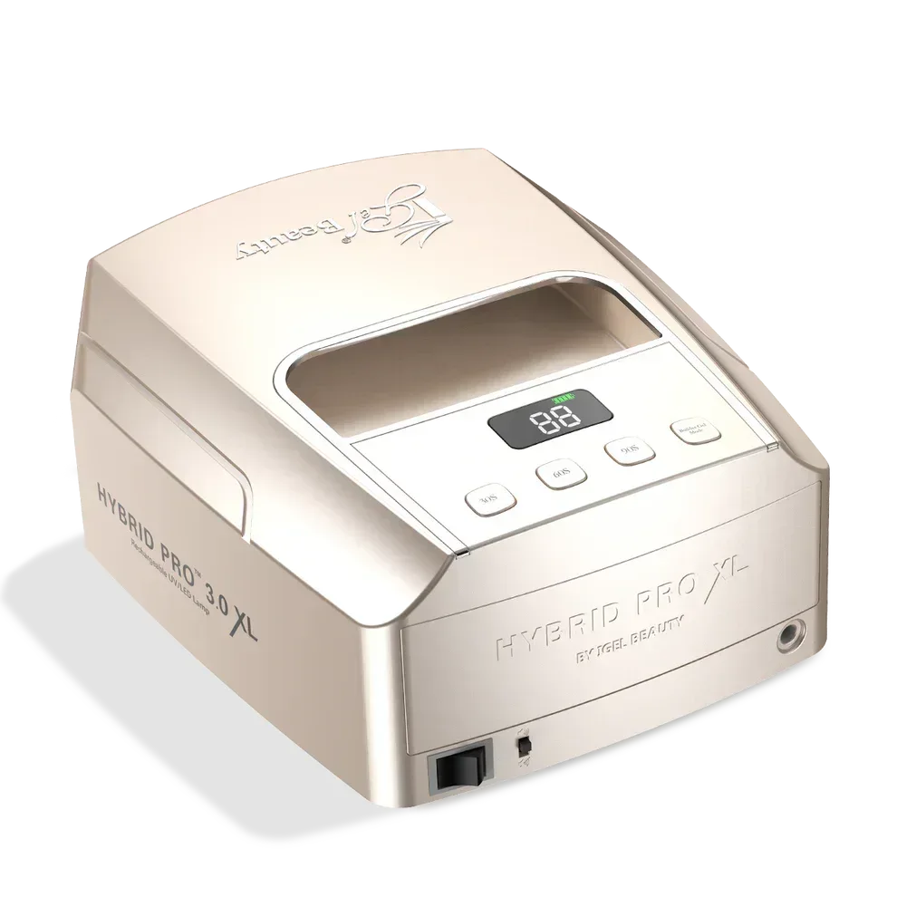 Igel Hybrid Pro 3.0 XL Wireless Rechargeable UV/LED Lamp - TAN - TTT Nails Supply