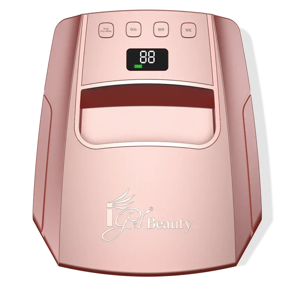 Igel Hybrid Pro 3.0 XL Wireless Rechargeable UV/LED Lamp - ROSE PINK - TTT Nails Supply