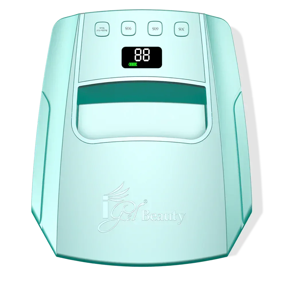 Igel Hybrid Pro 3.0 XL Wireless Rechargeable UV/LED Lamp - TEAL - TTT Nails Supply