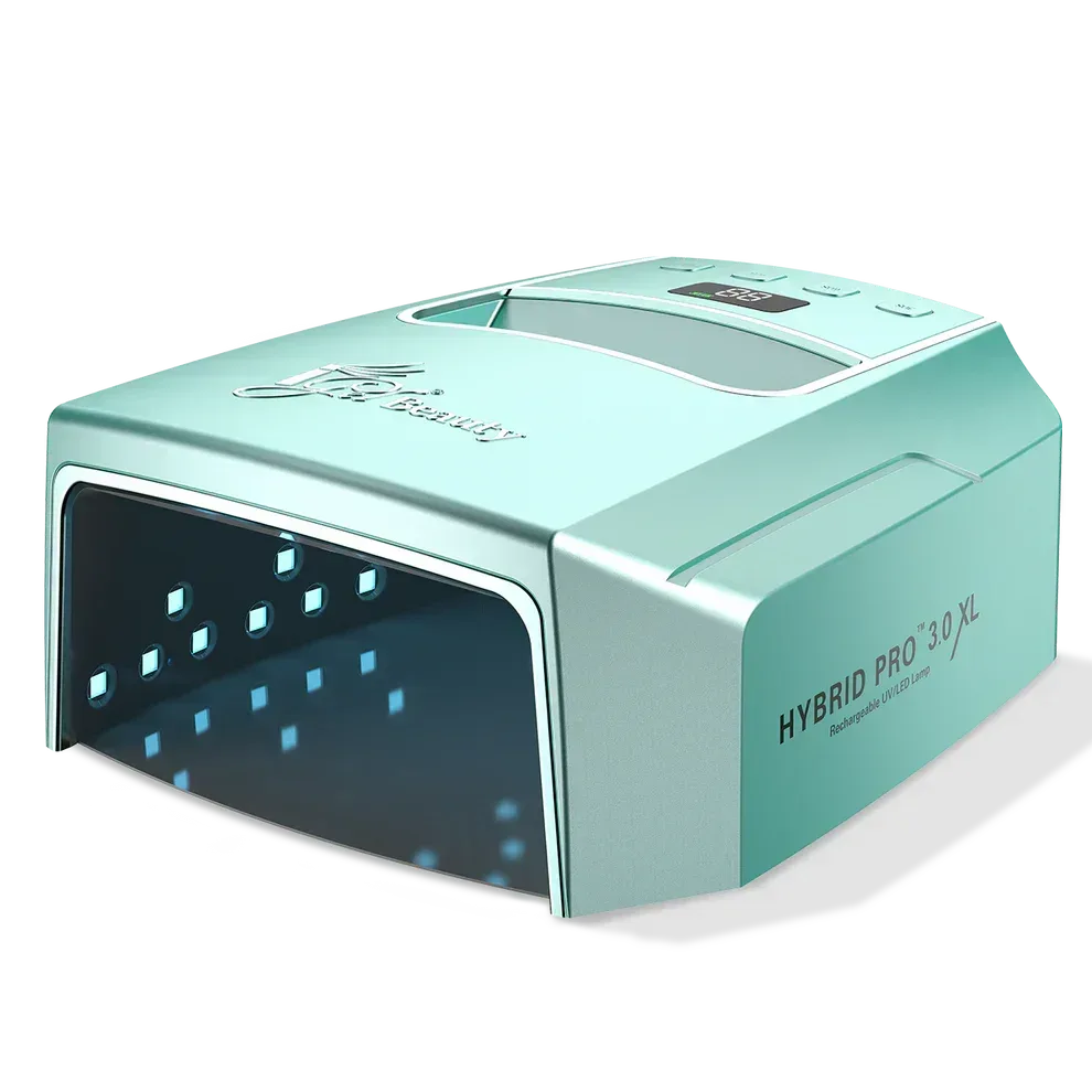 Igel Hybrid Pro 3.0 XL Wireless Rechargeable UV/LED Lamp - TEAL - TTT Nails Supply