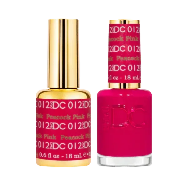 DC Duo Matching Color - #012 Peacock Pink - TTT Nails Supply