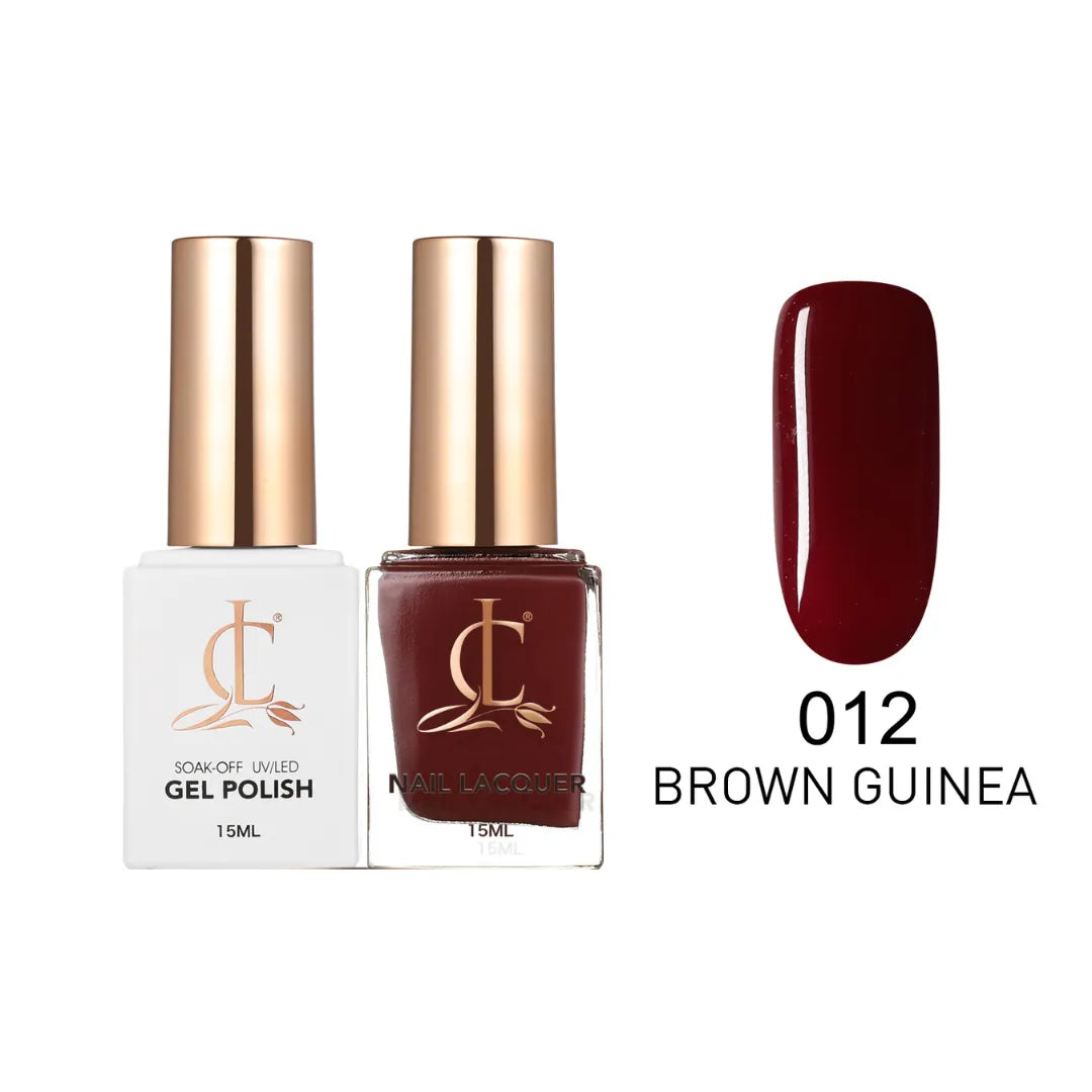 Cllam Duo Gel Lacquer - CL012 BROWN GUINEA