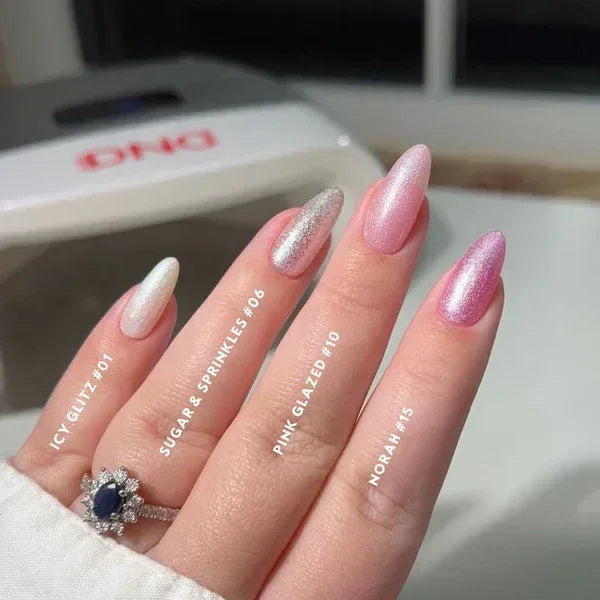 DND DIVA Swatch #01 - Mirrorball Collection 36 colors (#01 - #36) - TTT Nails Supply