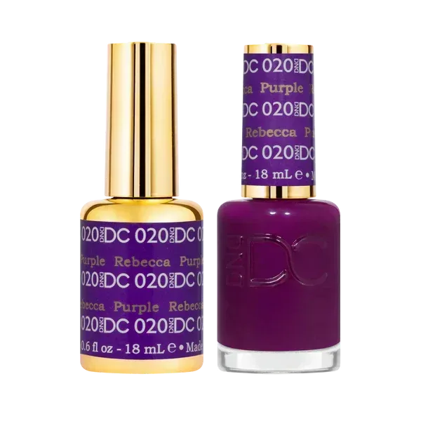 DC Duo Matching Color - #020 Rebecca Purple - TTT Nails Supply