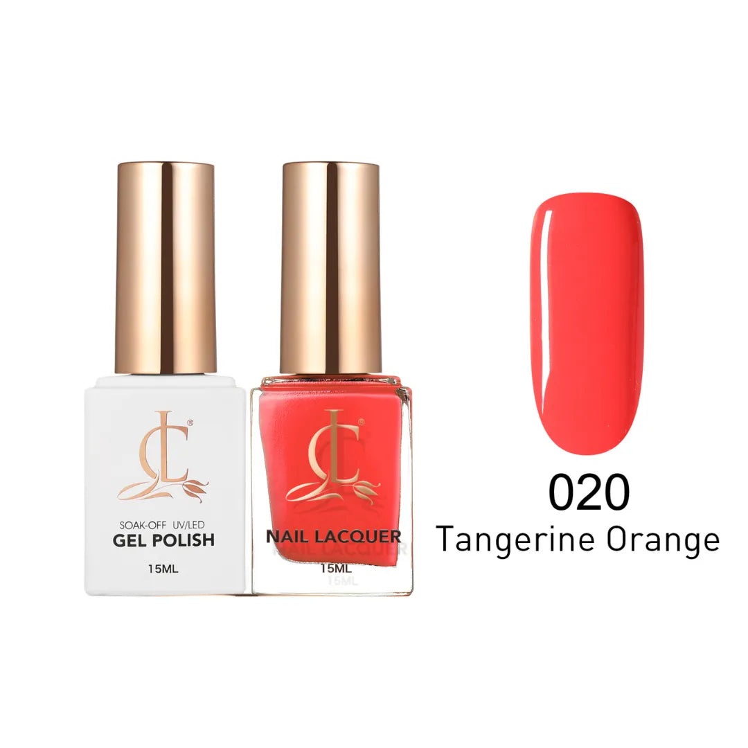 Cllam Duo Gel Lacquer - CL020 TANGERINE ORANGE