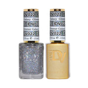 DND DIVA Duo Matching Color - #022 Glimmer Galaxy - TTT Nails Supply