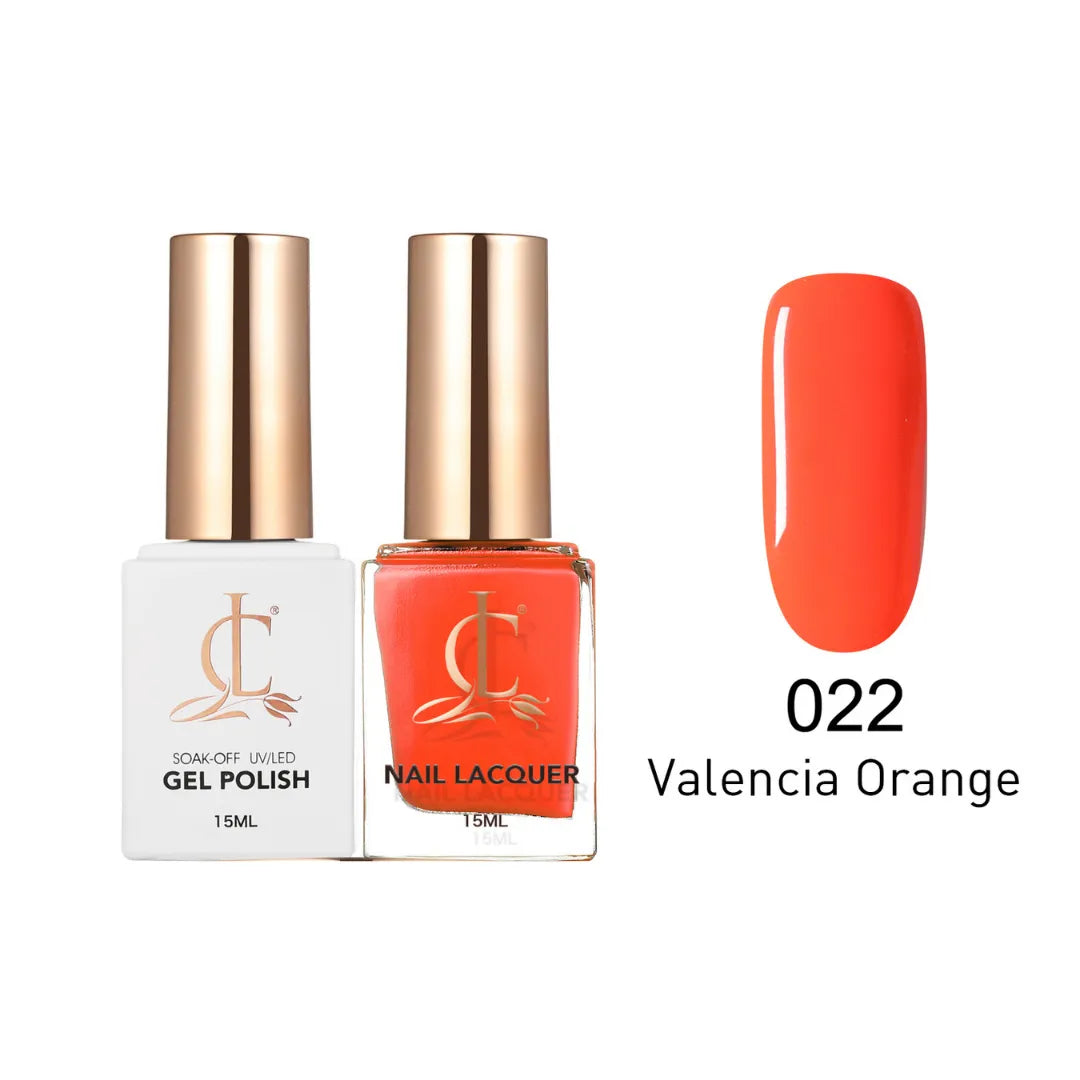 Cllam Duo Gel Lacquer - CL022 VALENCIA ORANGE