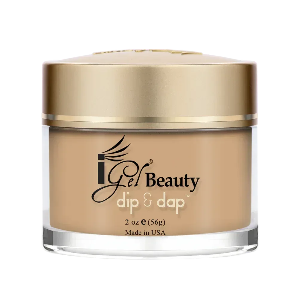 iGel Dip & Dap 2in1 Powder 2oz - #023 Pale Shadow - TTT Nails Supply