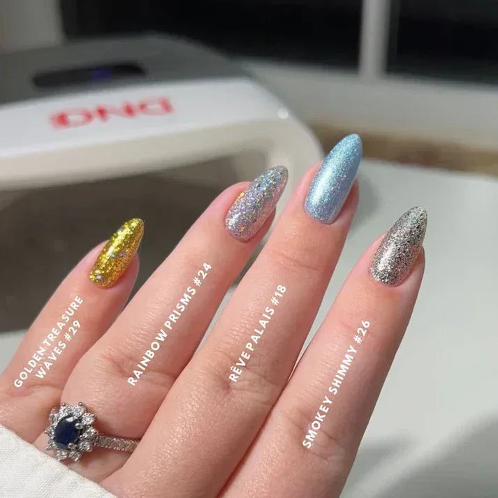 DND DIVA Duo Matching Color - #024 Rainbow Prisms - TTT Nails Supply