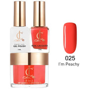 Cllam Matching 3in1 - CL025 I'M PEACHY - TTT Nails Supply