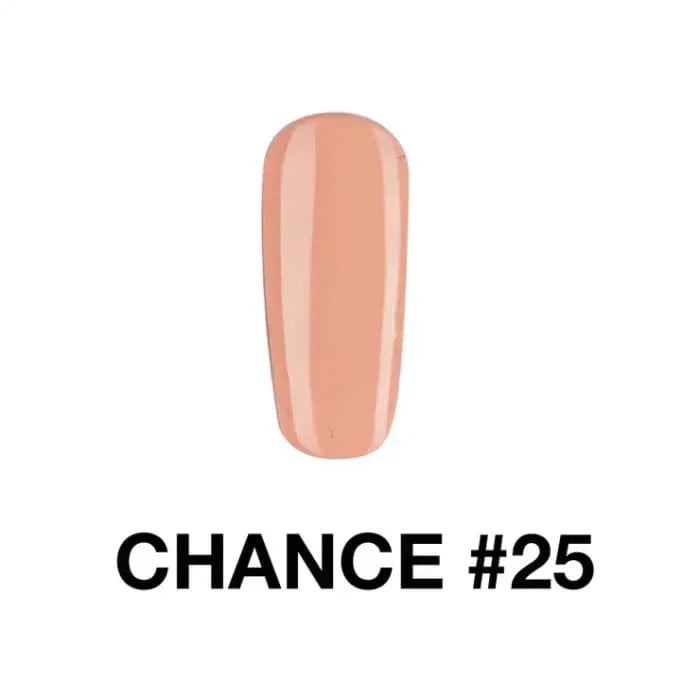 Cre8tion CHANCE Matching Duo Gel Polish 0.5oz - #025 - TTT Nails Supply
