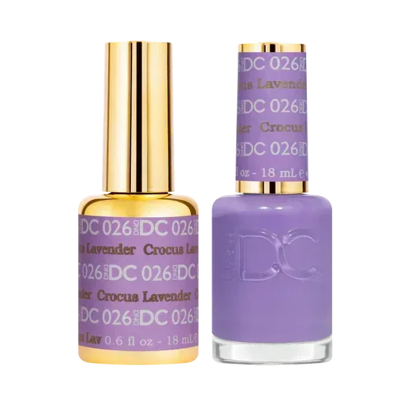 DC Duo Matching Color - #026 Crocus Lavender - TTT Nails Supply