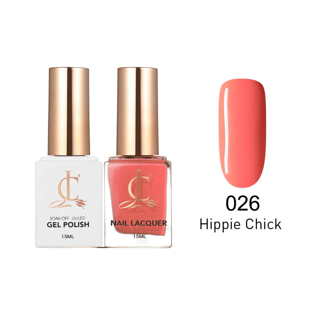 Cllam Duo Gel Lacquer - CL026 HIPPIE CHICK