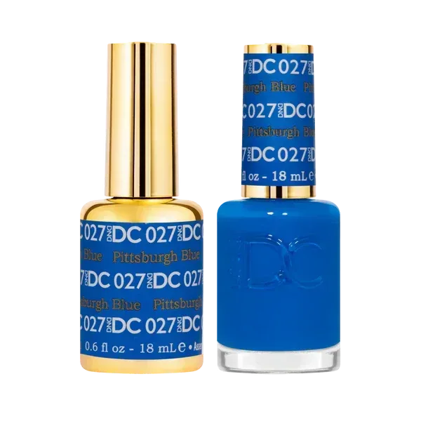 DC Duo Matching Color - #027 Pittsburgh Blue - TTT Nails Supply