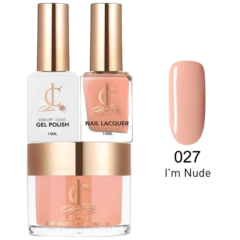 Cllam Matching 3in1 - CL027 I'M NUDE - TTT Nails Supply