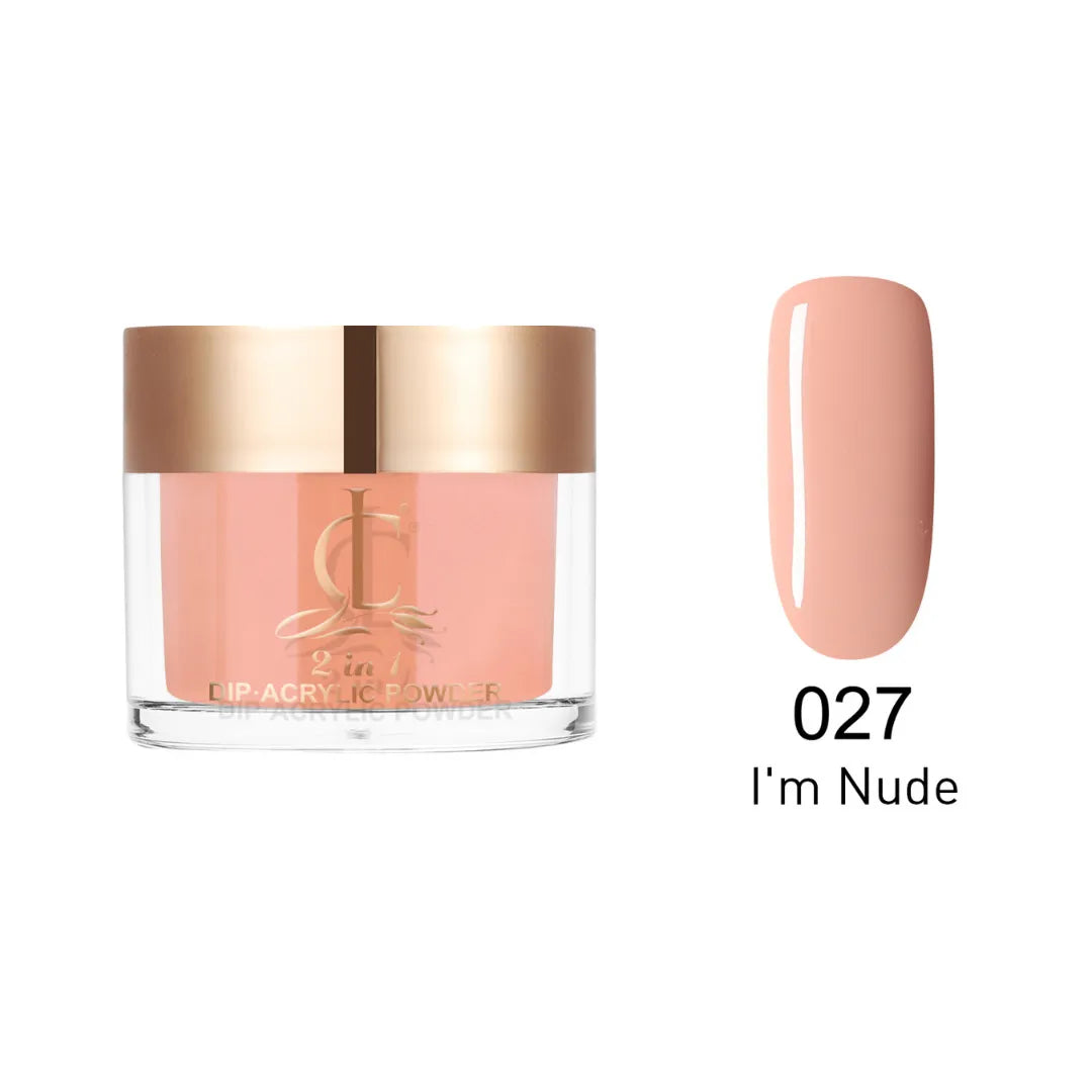 Cllam Dip Powder 2oz - CL027 I'M NUDE