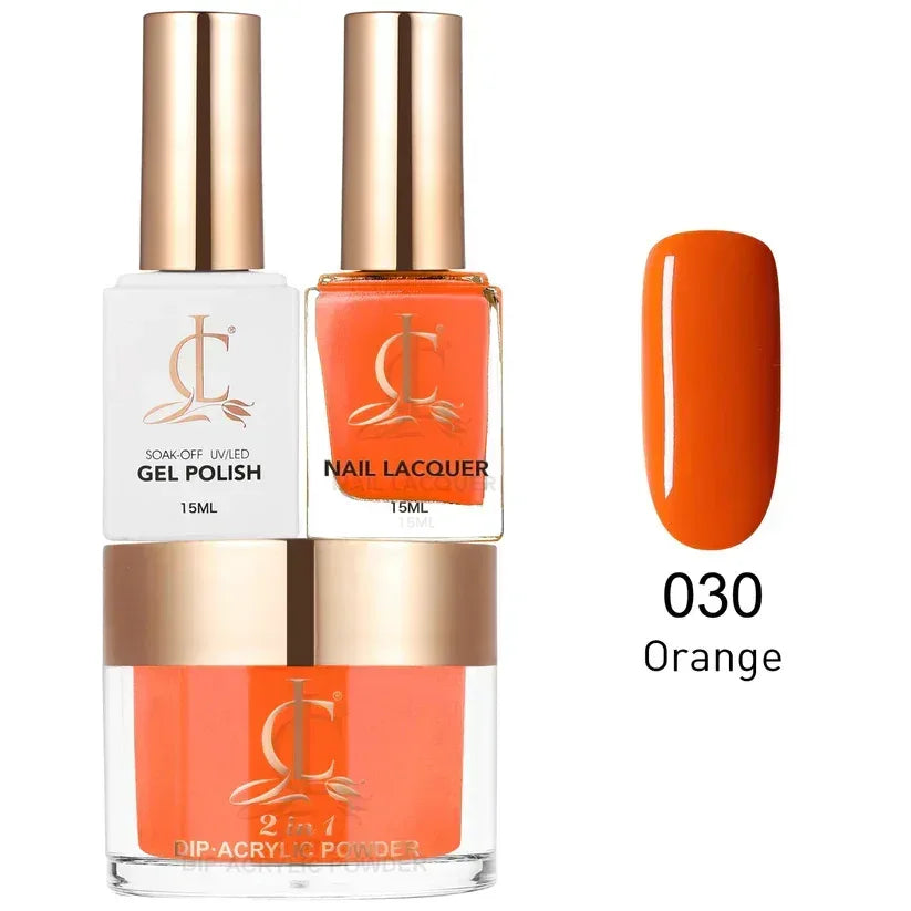 Cllam Matching 3in1 - CL030 ORANGE - TTT Nails Supply