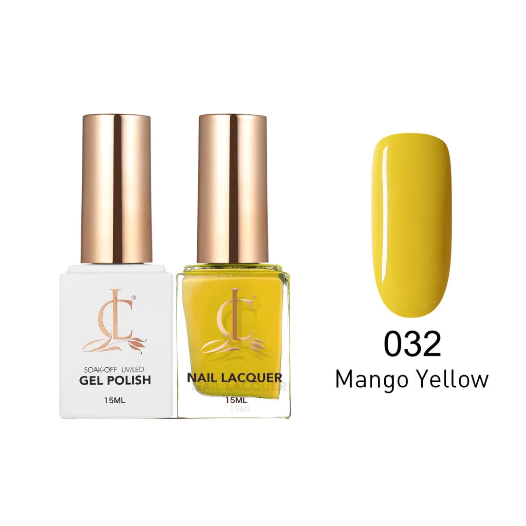 Cllam Duo Gel Lacquer - CL032 MANGO YELLOW