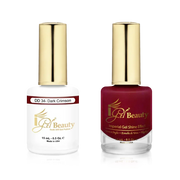 iGel Matching Duo Gel Polish 0.5oz - #034 Dark Crimson - TTT Nails Supply