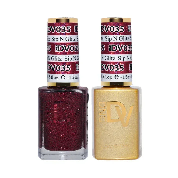 DND DIVA Duo Matching Color - #035 Sip N' Glitz - TTT Nails Supply