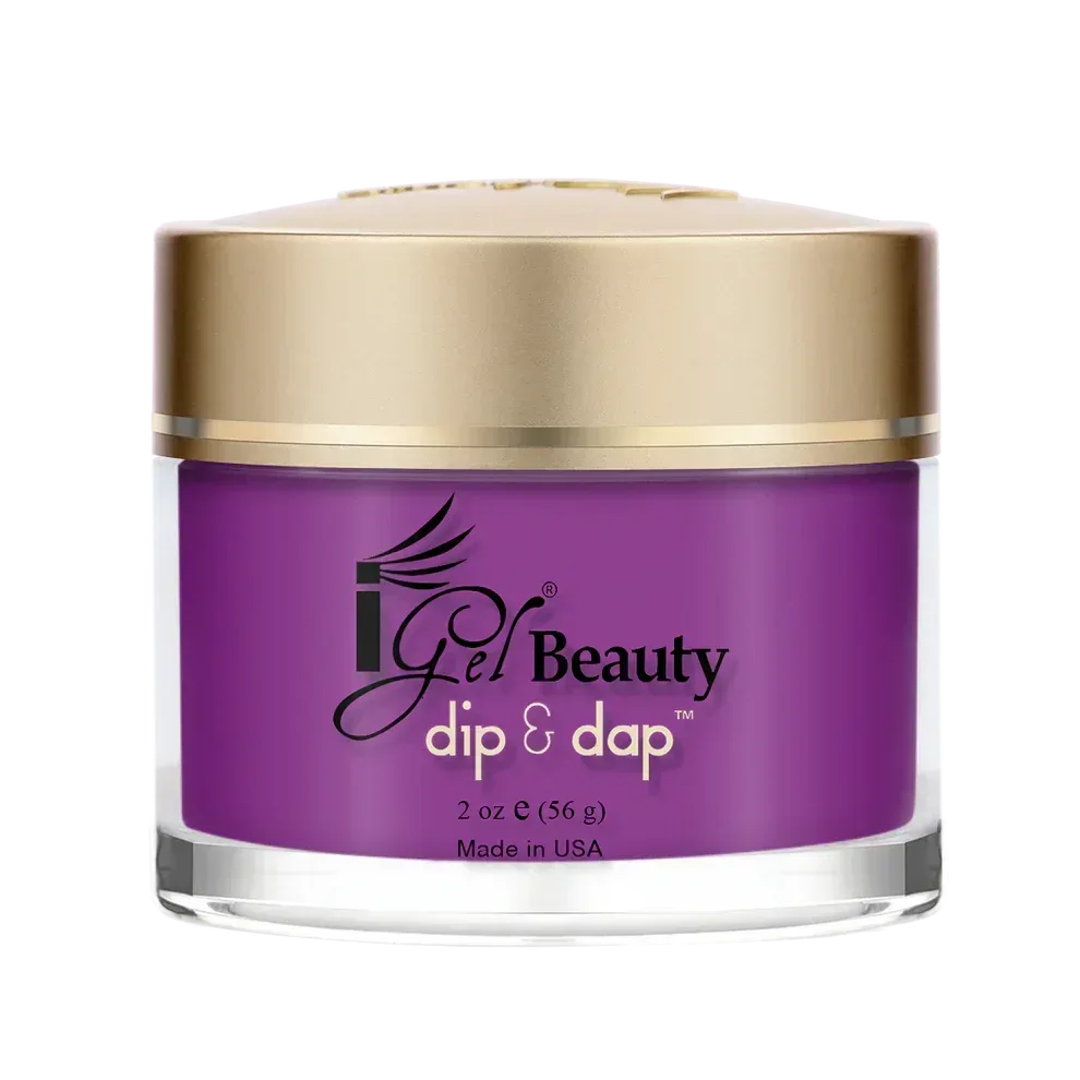 iGel Dip & Dap 2in1 Powder 2oz - #036 Kimono Violet - TTT Nails Supply