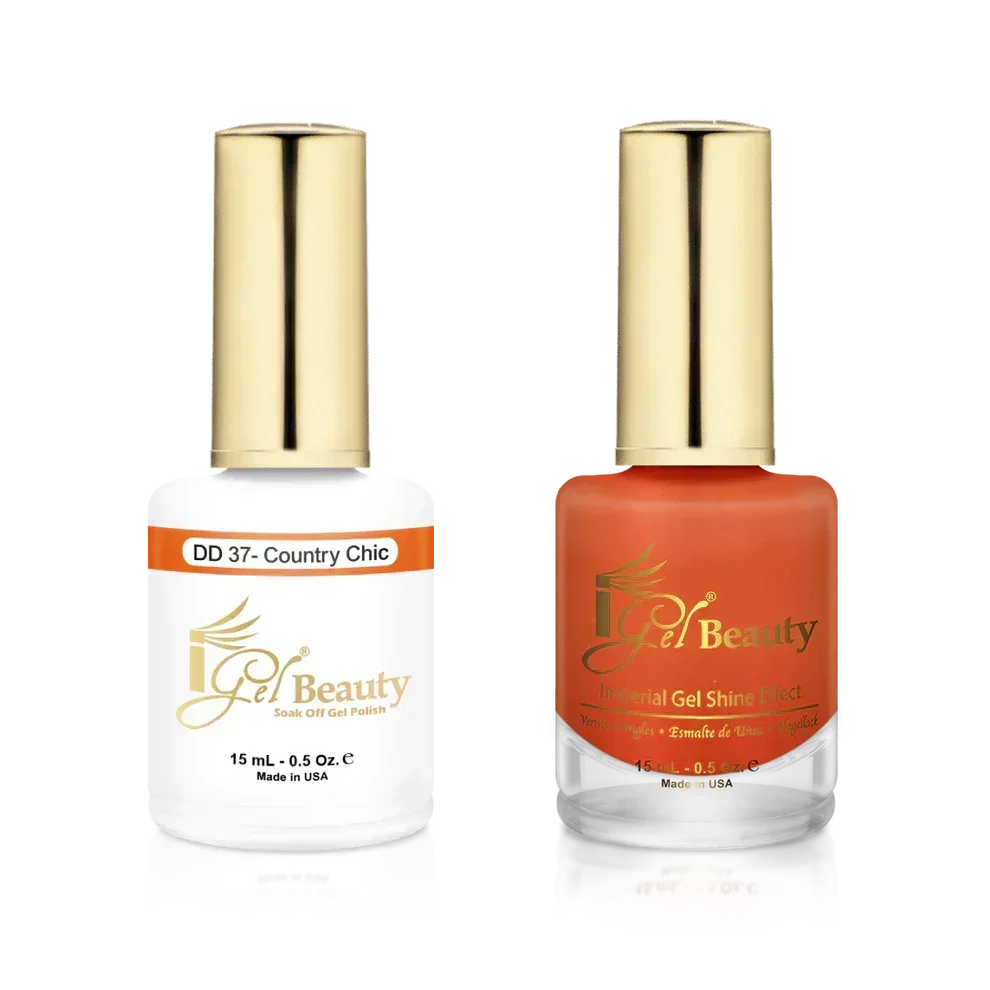 iGel Matching Duo Gel Polish 0.5oz - #037 Country Chic - TTT Nails Supply