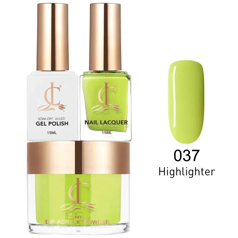 Cllam Matching 3in1 - CL037 HIGHLIGHTER - TTT Nails Supply