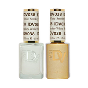 DND DIVA Duo Matching Color - #038 Smokey White - TTT Nails Supply