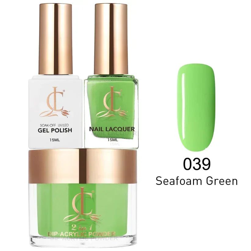 Cllam Matching 3in1 - CL039 SEAFOAM GREEN - TTT Nails Supply