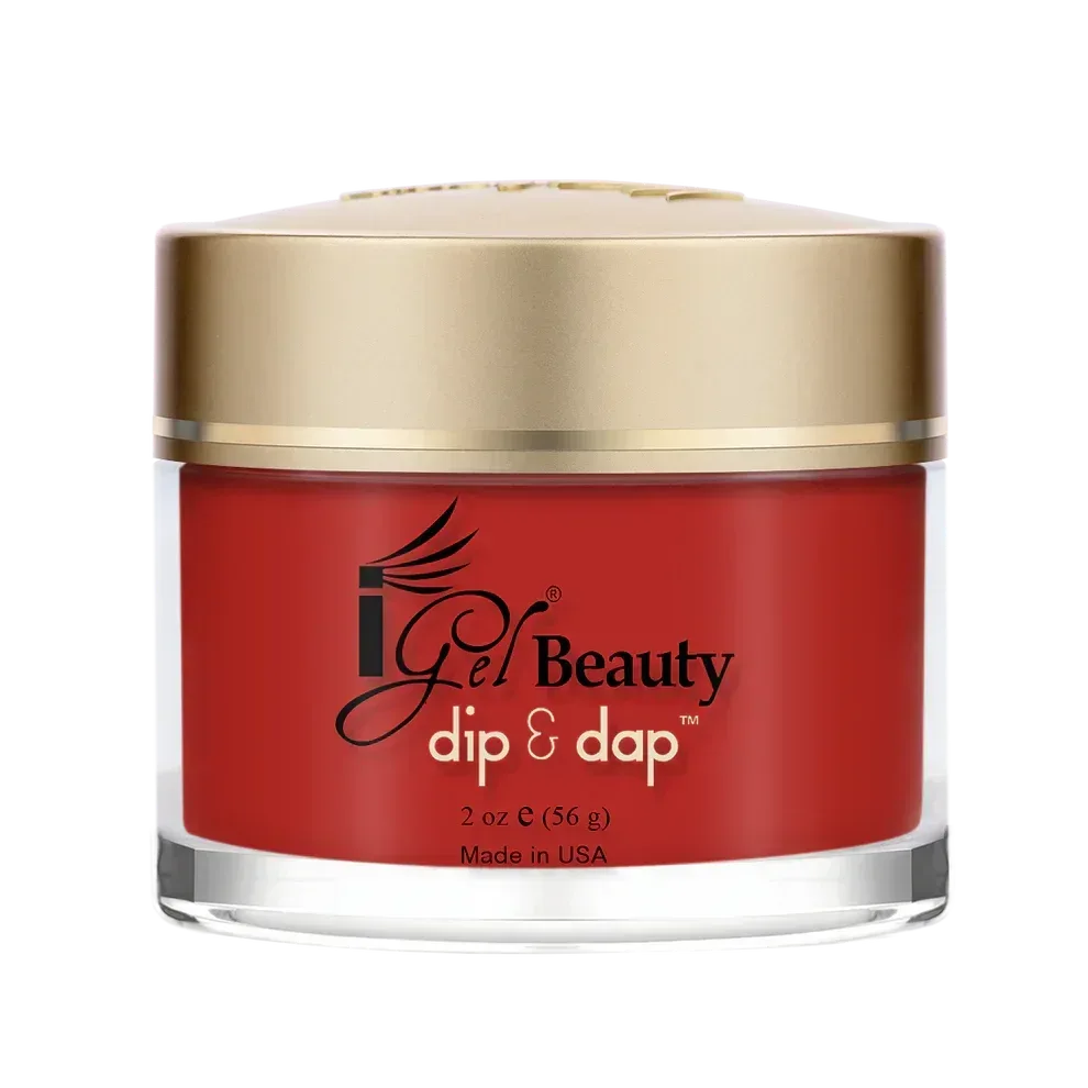 iGel Dip & Dap 2in1 Powder 2oz - #040 Red Spice - TTT Nails Supply