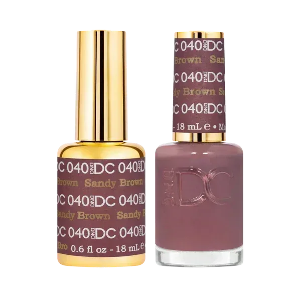 DC Duo Matching Color - #040 Sandy Brown - TTT Nails Supply