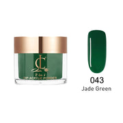 Cllam Dip Powder 2oz - CL043 JADE GREEN