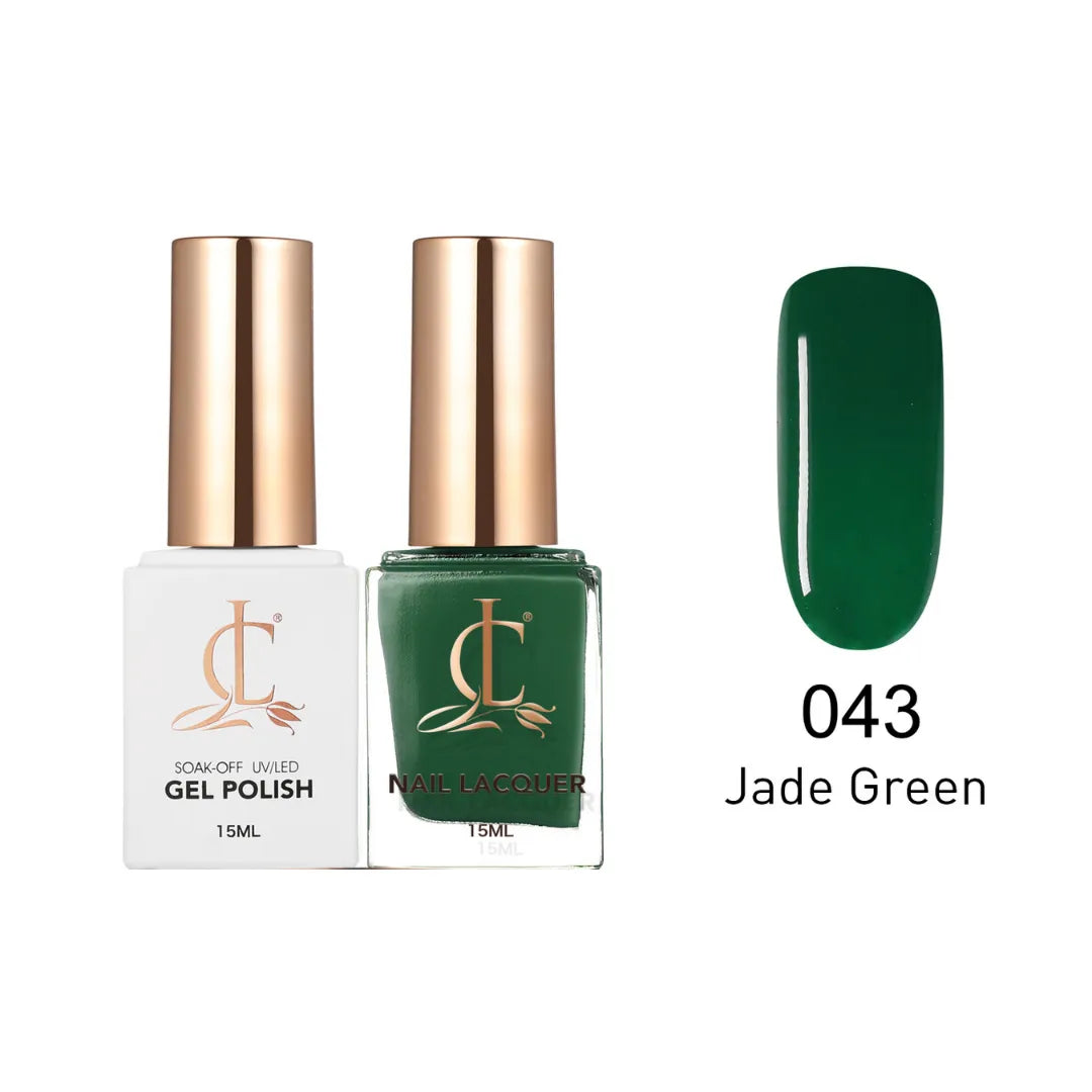 Cllam Duo Gel Lacquer - CL043 JADE GREEN