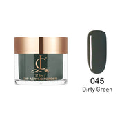 Cllam Dip Powder 2oz - CL045 DIRTY GREEN