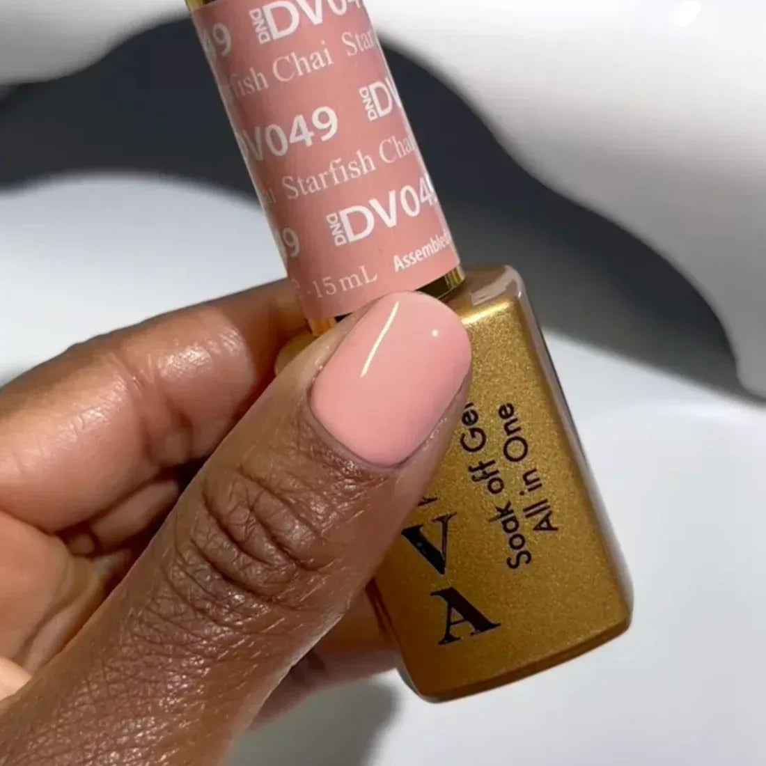 DND DIVA Duo Matching Color - #049 Starfish Chai - TTT Nails Supply