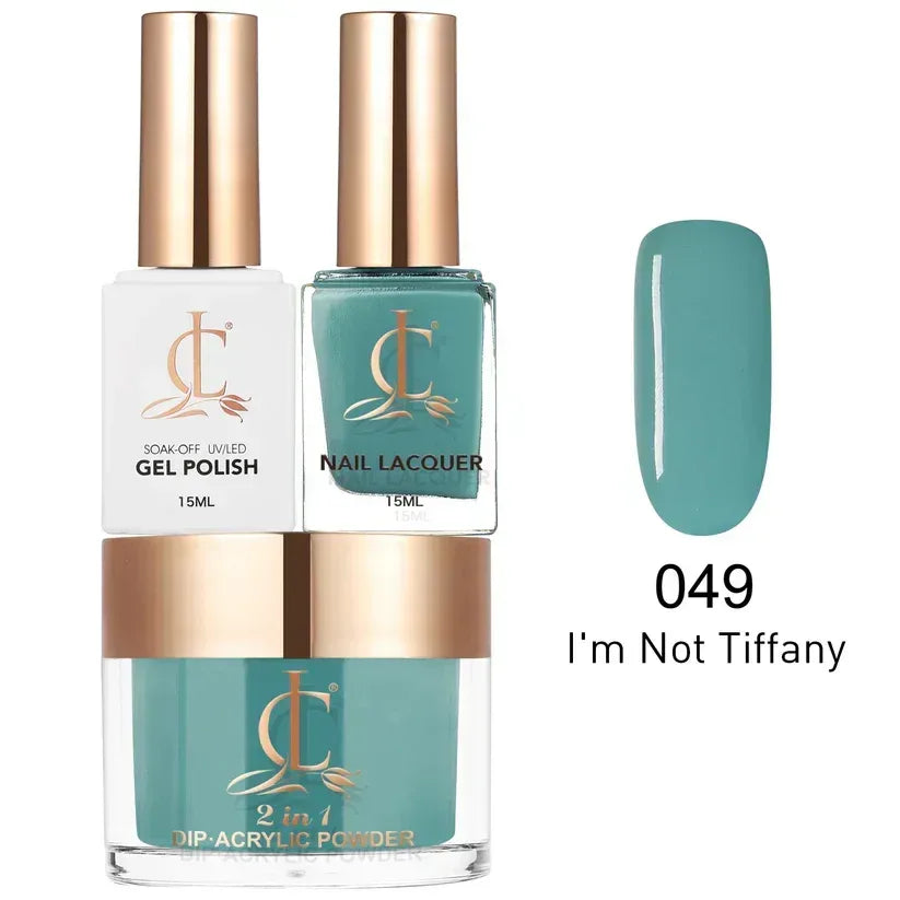 Cllam Matching 3in1 - CL049 I'M NOT TIFFANY - TTT Nails Supply