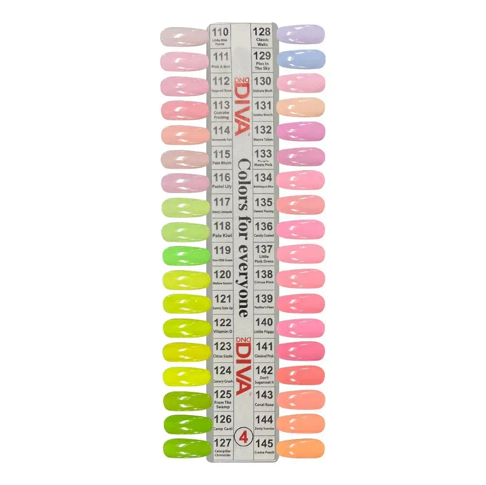 DIVA Duo Gel Polish Swatch #04 (sample tip only) - TTT Nails Supply