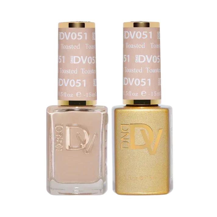 DND DIVA Duo Matching Color - #051 Toasted - TTT Nails Supply