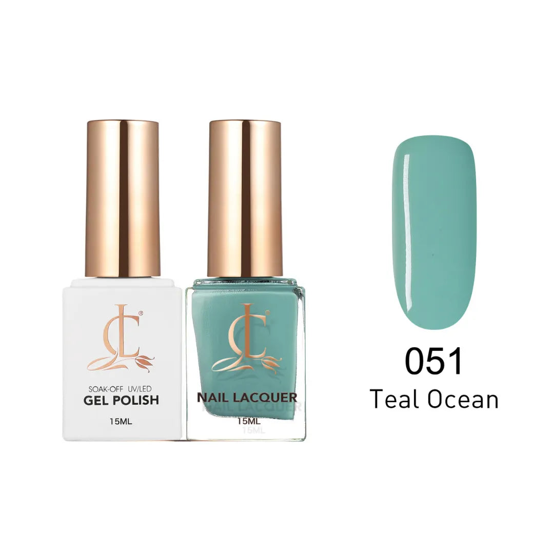Cllam Duo Gel Lacquer - CL051 TEAL OCEAN