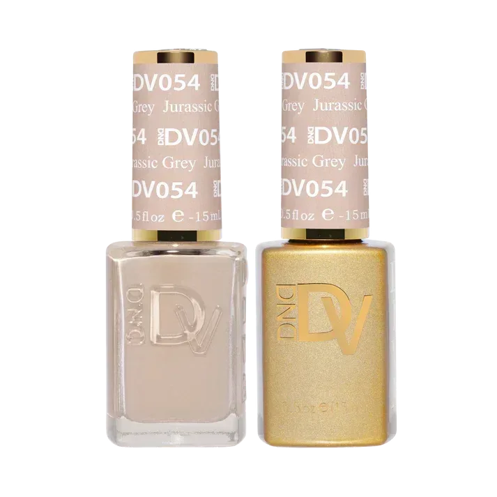 DND DIVA Duo Matching Color - #054 Jurassic Grey - TTT Nails Supply