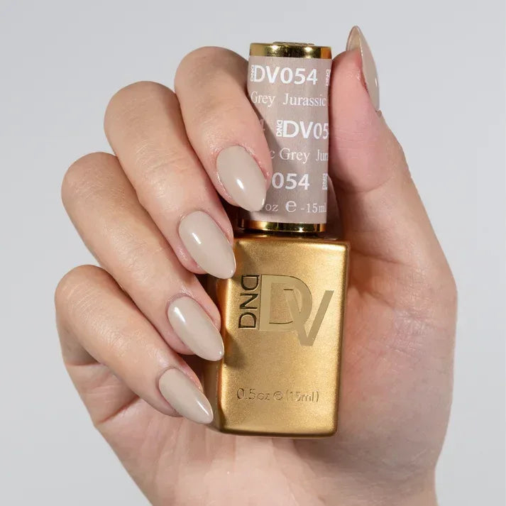 DND DIVA Duo Matching Color - #054 Jurassic Grey - TTT Nails Supply