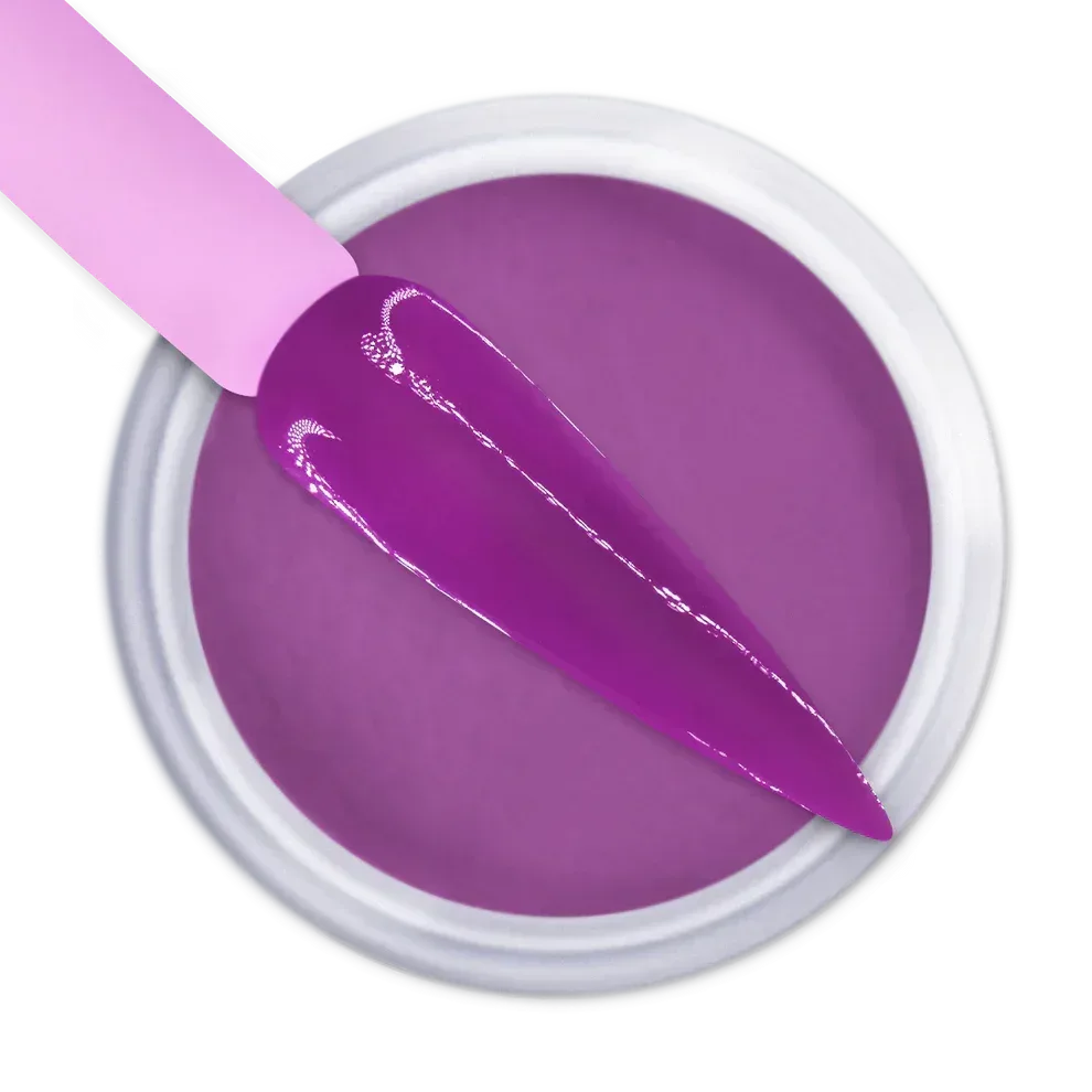 iGel Dip & Dap 2in1 Powder 2oz - #054 Passionate Purple - TTT Nails Supply