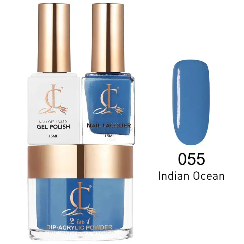 Cllam Matching 3in1 - CL055 INDIAN OCEAN - TTT Nails Supply